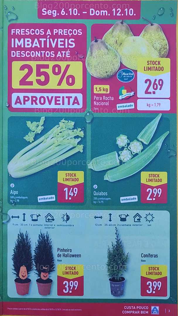 Antevisão Folheto ALDI Promoções de 6 a 12 outubro