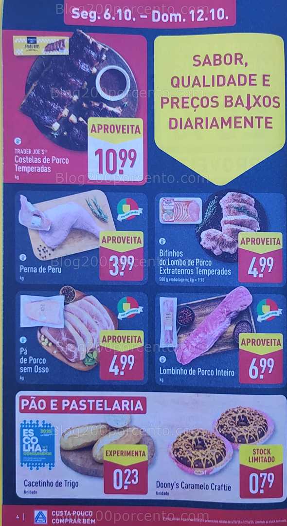 Antevisão Folheto ALDI Promoções de 6 a 12 outubro