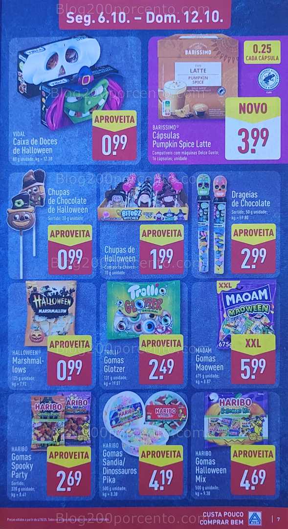 Antevisão Folheto ALDI Promoções de 6 a 12 outubro