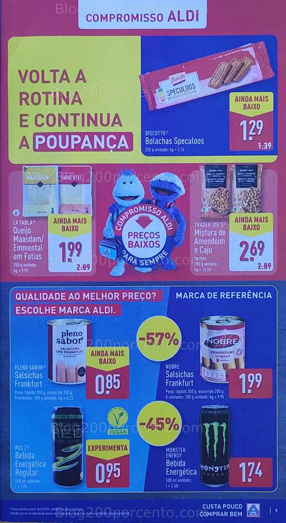 Antevisão Folheto ALDI Promoções de 6 a 12 outubro