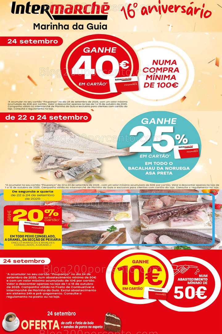 ALERTA - Até 65% de desconto INTERMARCHÉ Marinha da Guia - Só 24 setembro!