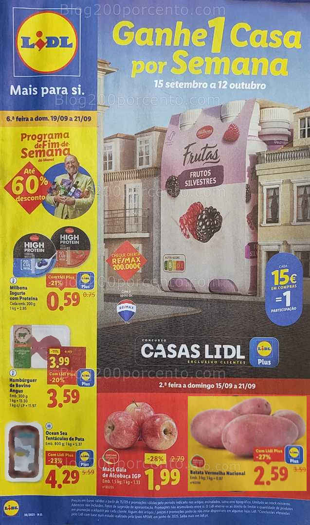Antevisão Folheto LIDL Promoções de 15 a 21 setembro
