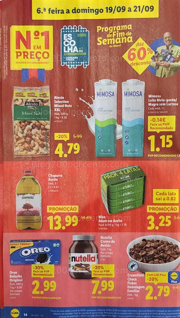 Antevisão Folheto LIDL Promoções de 15 a 21 setembro