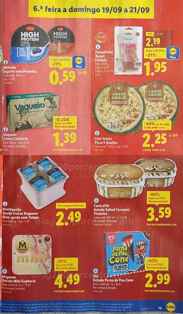 Antevisão Folheto LIDL Promoções de 15 a 21 setembro