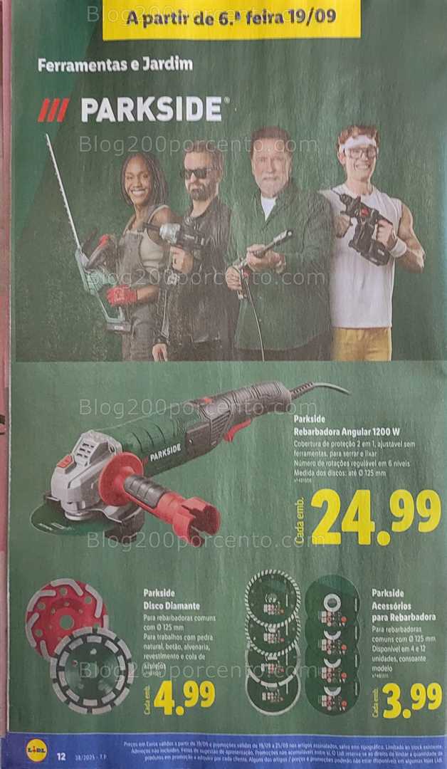 Antevisão Folheto LIDL Bazar Promoções de 19 a 25 setembro