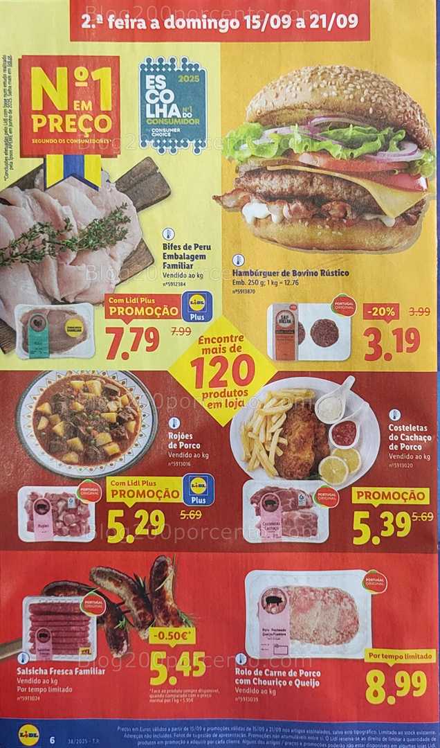 Antevisão Folheto LIDL Promoções de 15 a 21 setembro