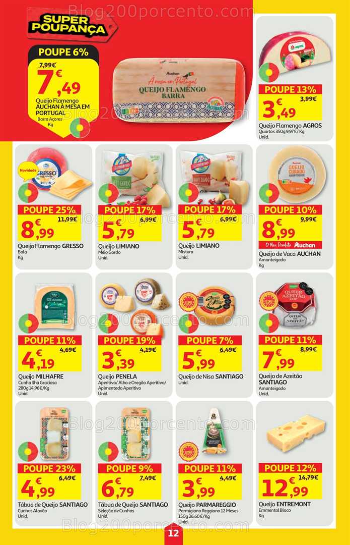Antevisão Folheto AUCHAN Super Poupança Promoções de 18 a 24 setembro