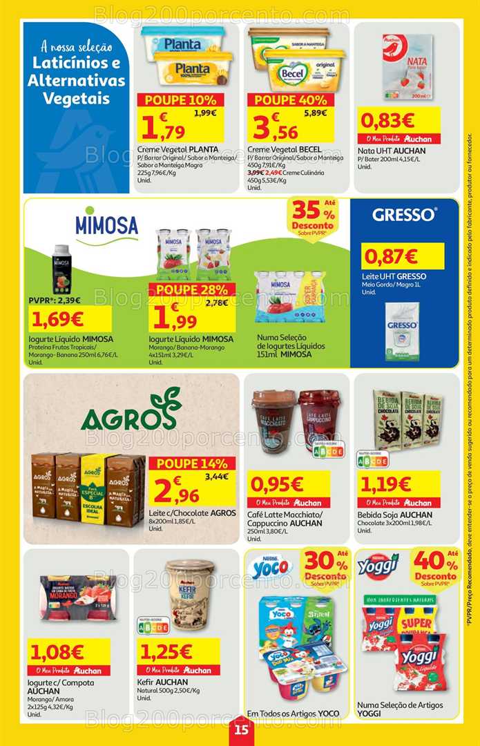 Antevisão Folheto AUCHAN Super Poupança Promoções de 18 a 24 setembro