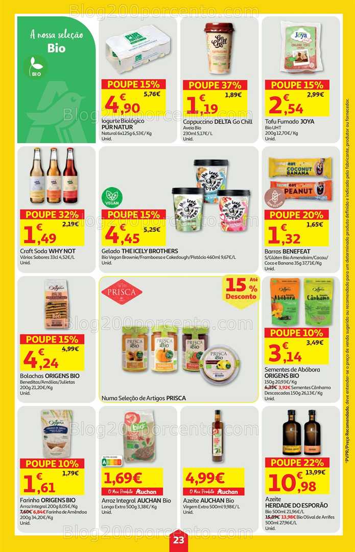 Antevisão Folheto AUCHAN Super Poupança Promoções de 18 a 24 setembro