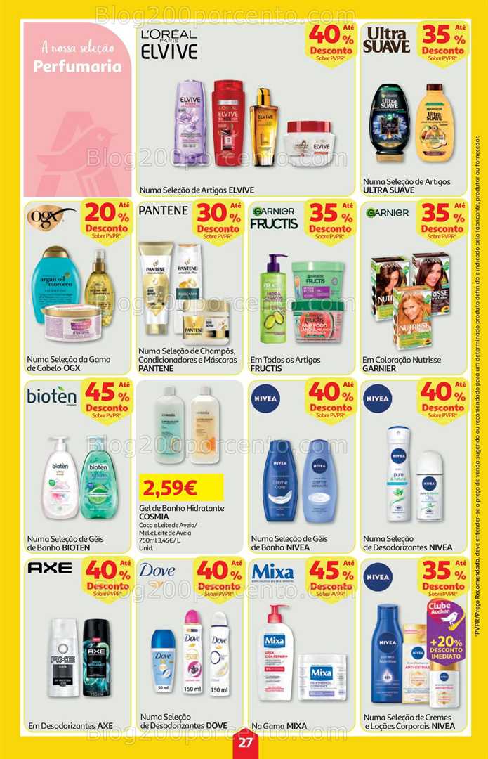 Antevisão Folheto AUCHAN Super Poupança Promoções de 18 a 24 setembro