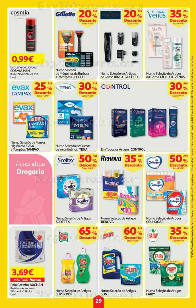 Antevisão Folheto AUCHAN Super Poupança Promoções de 18 a 24 setembro