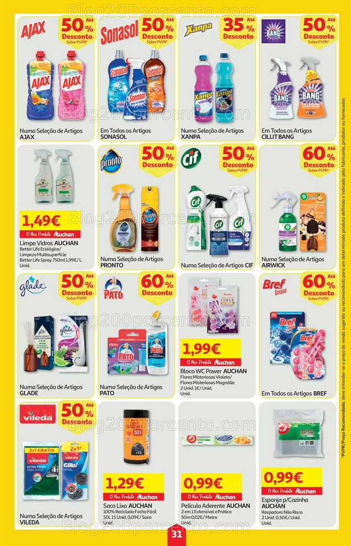 Antevisão Folheto AUCHAN Super Poupança Promoções de 18 a 24 setembro