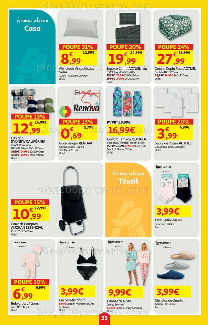 Antevisão Folheto AUCHAN Super Poupança Promoções de 18 a 24 setembro