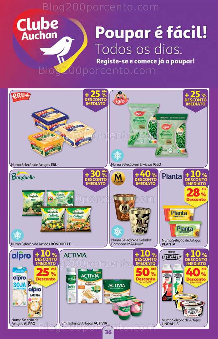 Antevisão Folheto AUCHAN Super Poupança Promoções de 18 a 24 setembro