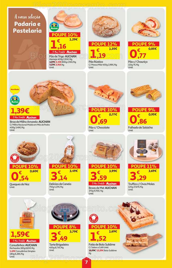 Antevisão Folheto AUCHAN Super Poupança Promoções de 18 a 24 setembro