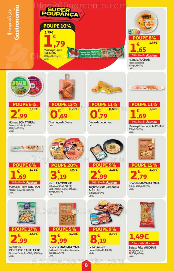Antevisão Folheto AUCHAN Super Poupança Promoções de 18 a 24 setembro