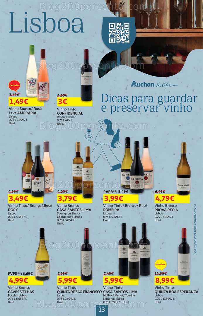 Antevisão Folheto AUCHAN Sabores Nacionais - 18 setembro a 1 outubro