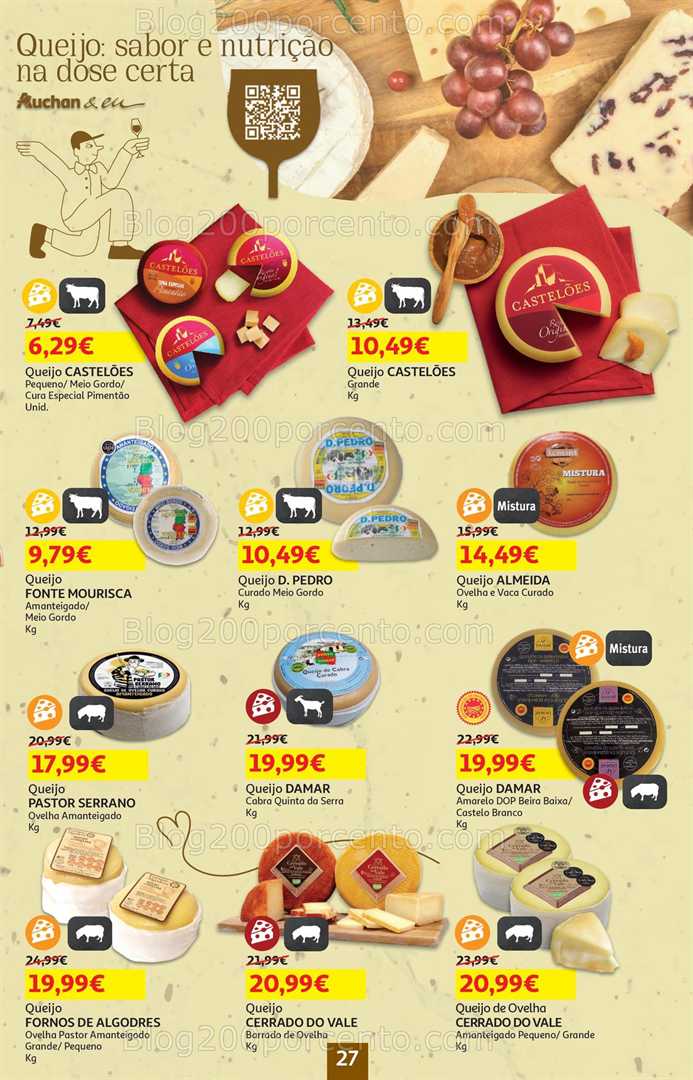Antevisão Folheto AUCHAN Sabores Nacionais - 18 setembro a 1 outubro