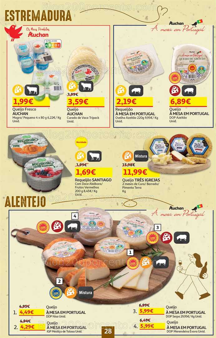 Antevisão Folheto AUCHAN Sabores Nacionais - 18 setembro a 1 outubro