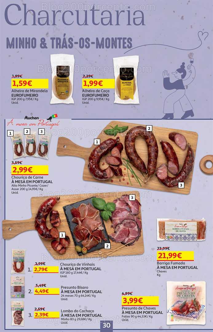 Antevisão Folheto AUCHAN Sabores Nacionais - 18 setembro a 1 outubro