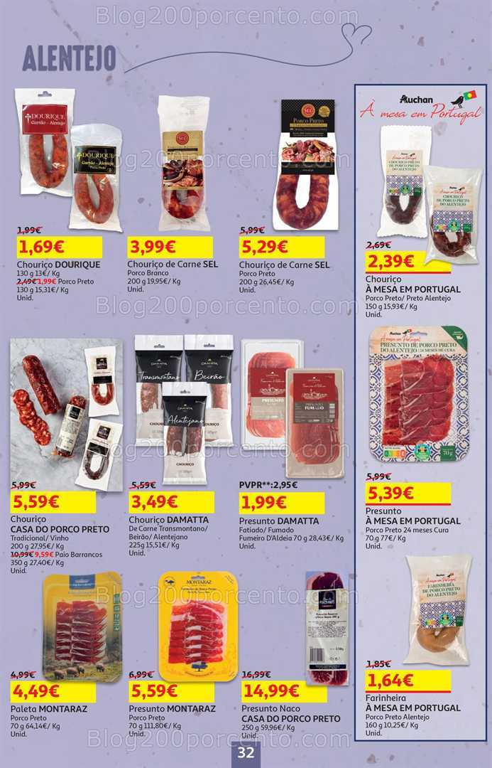 Antevisão Folheto AUCHAN Sabores Nacionais - 18 setembro a 1 outubro