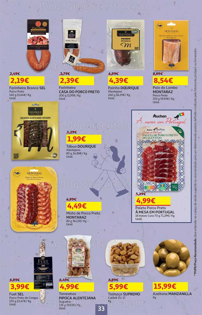 Antevisão Folheto AUCHAN Sabores Nacionais - 18 setembro a 1 outubro