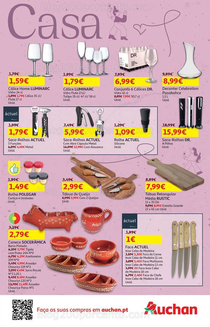 Antevisão Folheto AUCHAN Sabores Nacionais - 18 setembro a 1 outubro