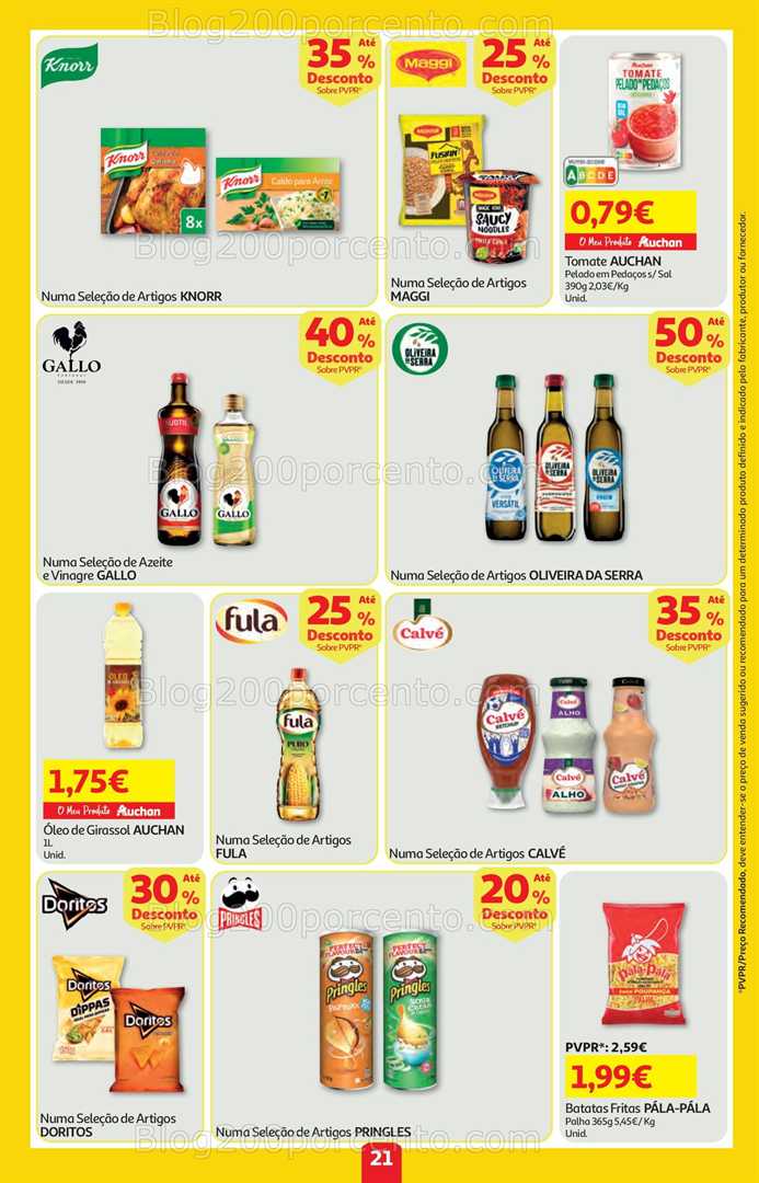 Antevisão Folheto AUCHAN Super Poupança Promoções de 25 setembro a 1 outubro