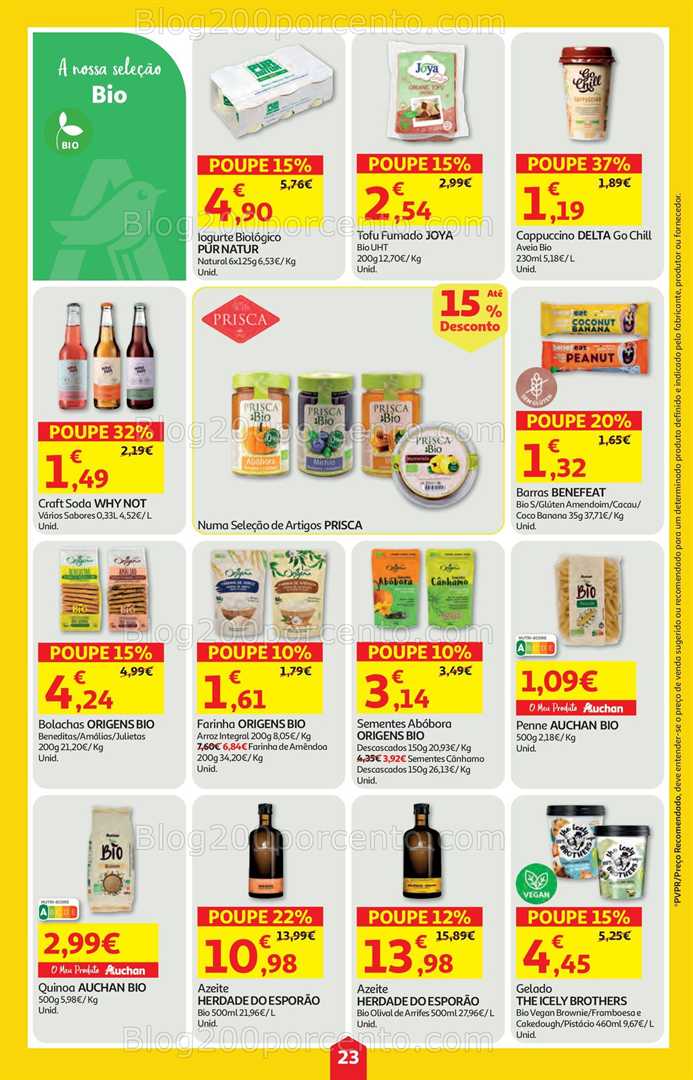 Antevisão Folheto AUCHAN Super Poupança Promoções de 25 setembro a 1 outubro