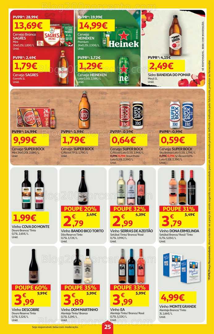 Antevisão Folheto AUCHAN Super Poupança Promoções de 25 setembro a 1 outubro
