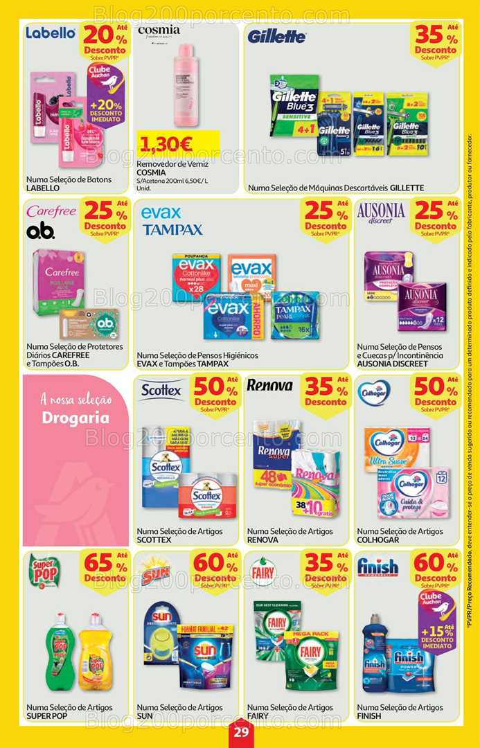 Antevisão Folheto AUCHAN Super Poupança Promoções de 25 setembro a 1 outubro