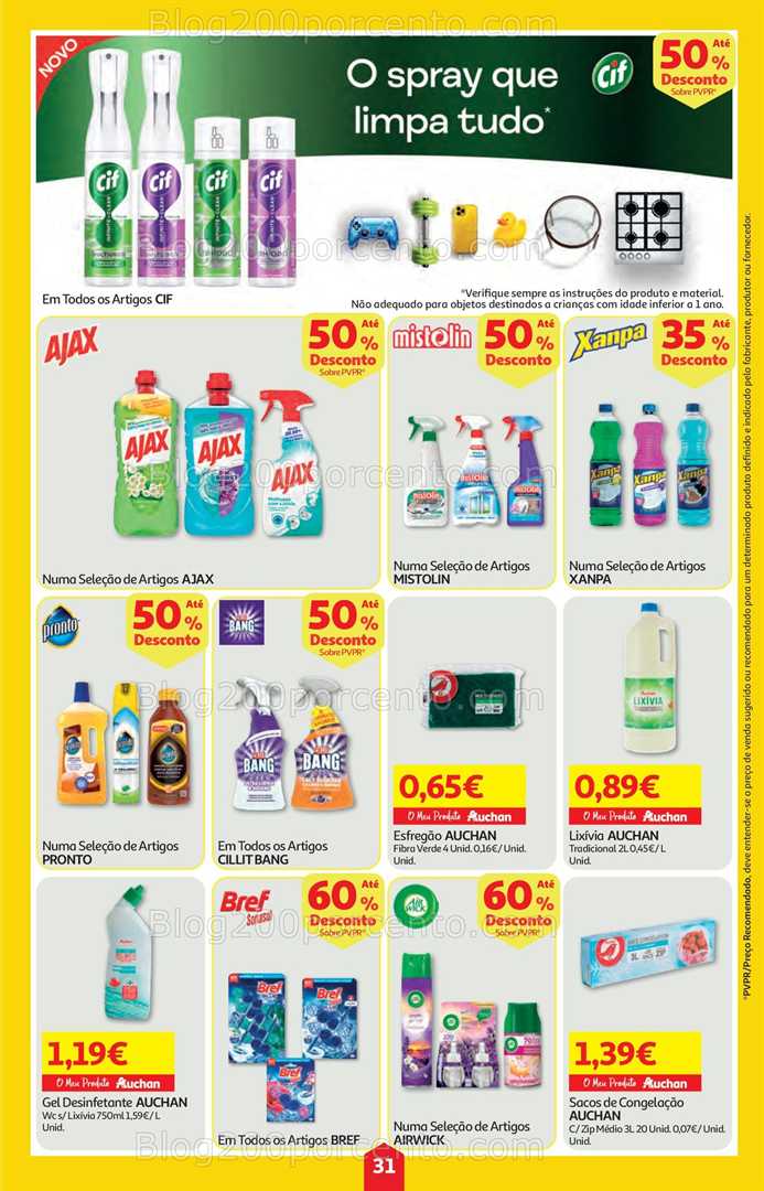 Antevisão Folheto AUCHAN Super Poupança Promoções de 25 setembro a 1 outubro