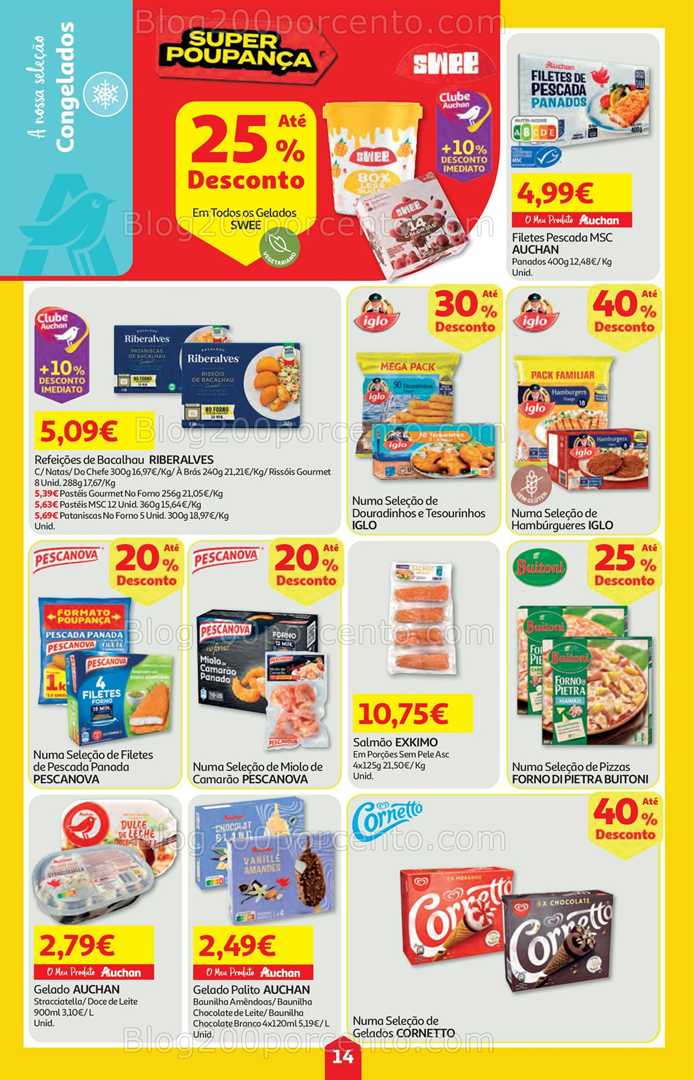Antevisão Folheto AUCHAN Super Poupança Promoções de 11 a 17 setembro