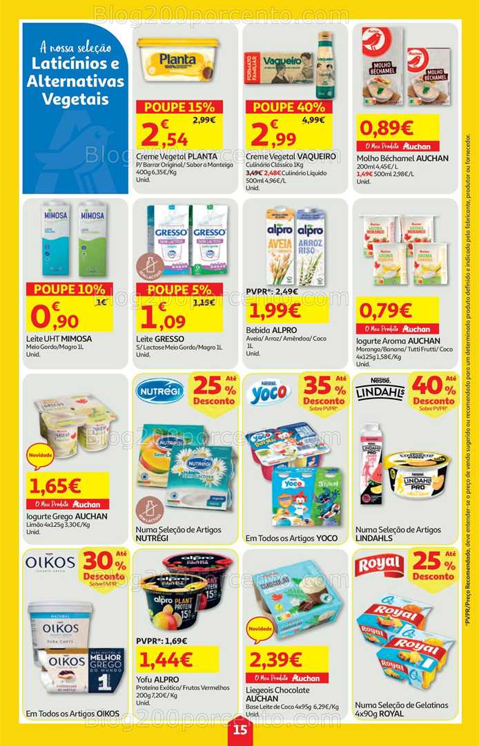 Antevisão Folheto AUCHAN Super Poupança Promoções de 11 a 17 setembro