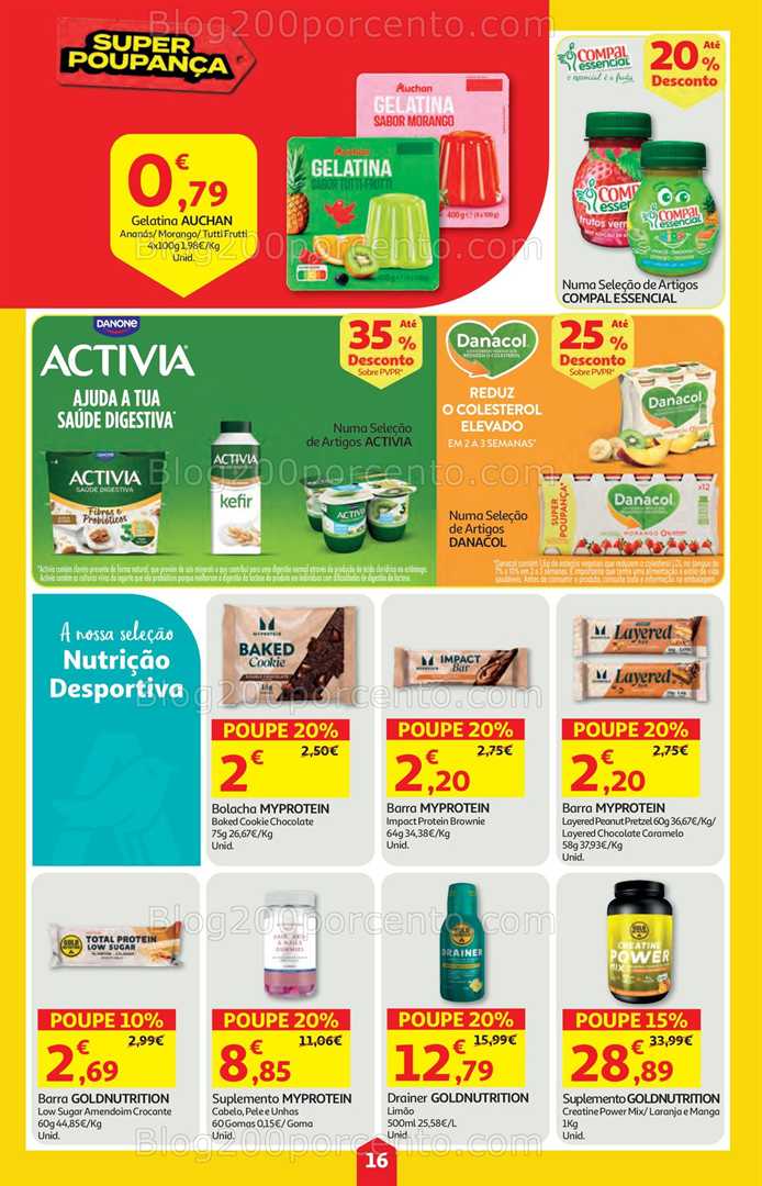 Antevisão Folheto AUCHAN Super Poupança Promoções de 11 a 17 setembro