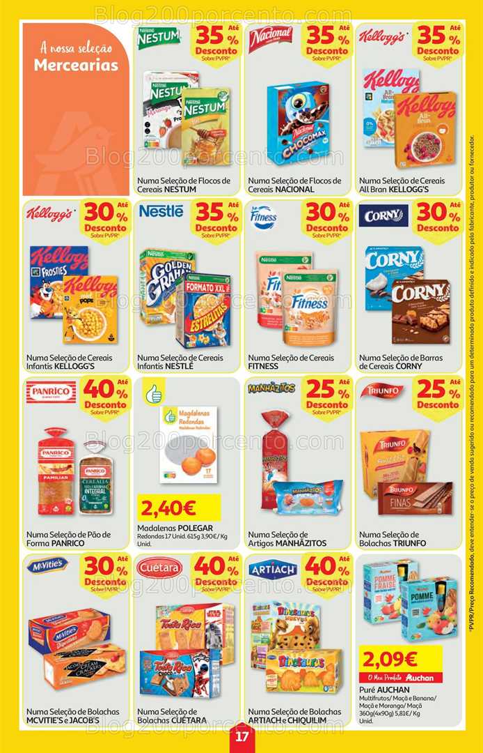 Antevisão Folheto AUCHAN Super Poupança Promoções de 11 a 17 setembro