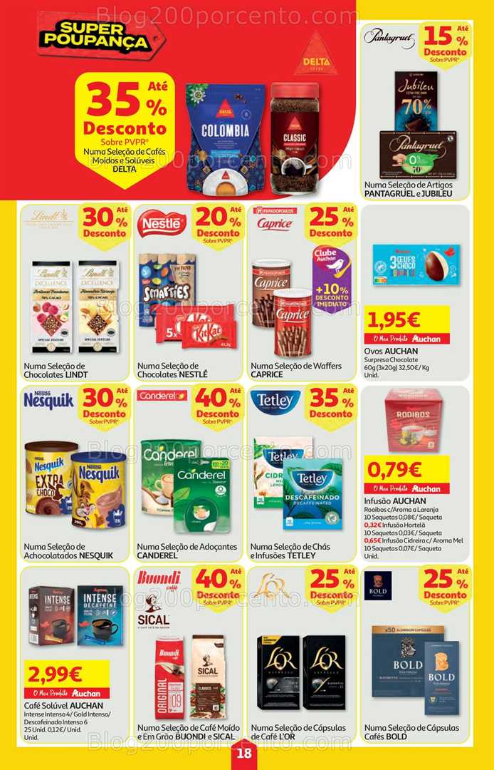 Antevisão Folheto AUCHAN Super Poupança Promoções de 11 a 17 setembro
