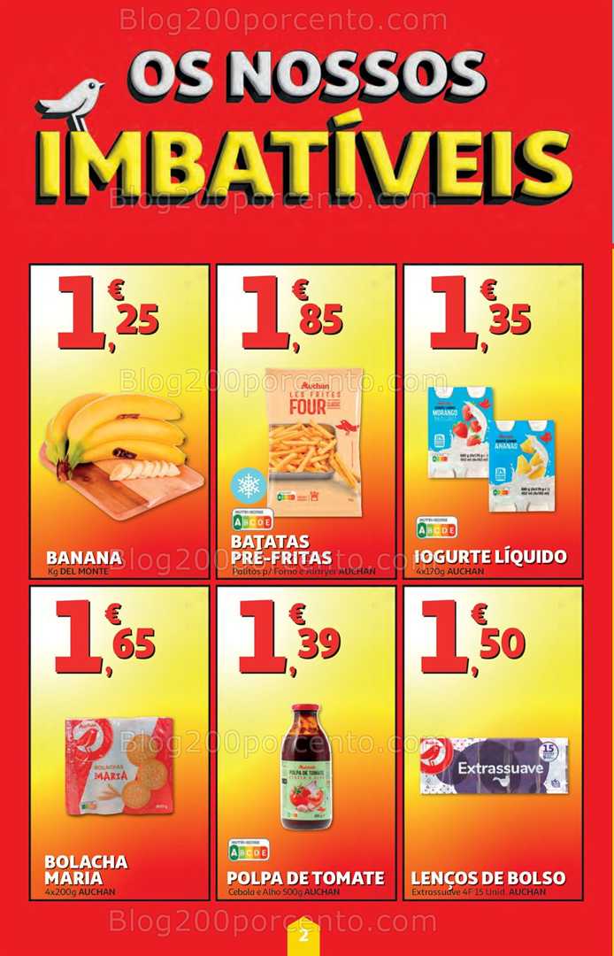 Antevisão Folheto AUCHAN Super Poupança Promoções de 11 a 17 setembro