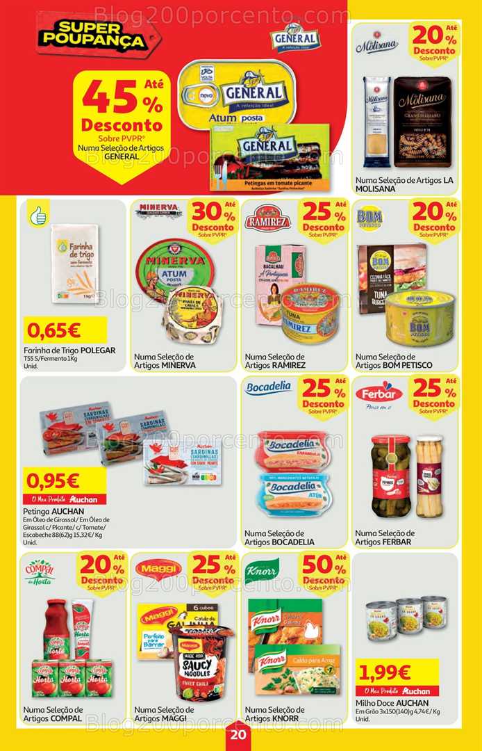 Antevisão Folheto AUCHAN Super Poupança Promoções de 11 a 17 setembro