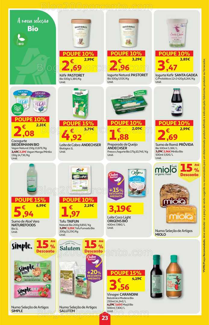 Antevisão Folheto AUCHAN Super Poupança Promoções de 11 a 17 setembro