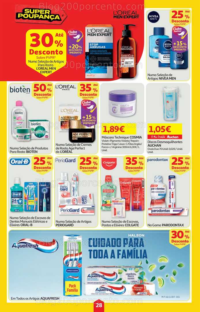 Antevisão Folheto AUCHAN Super Poupança Promoções de 11 a 17 setembro
