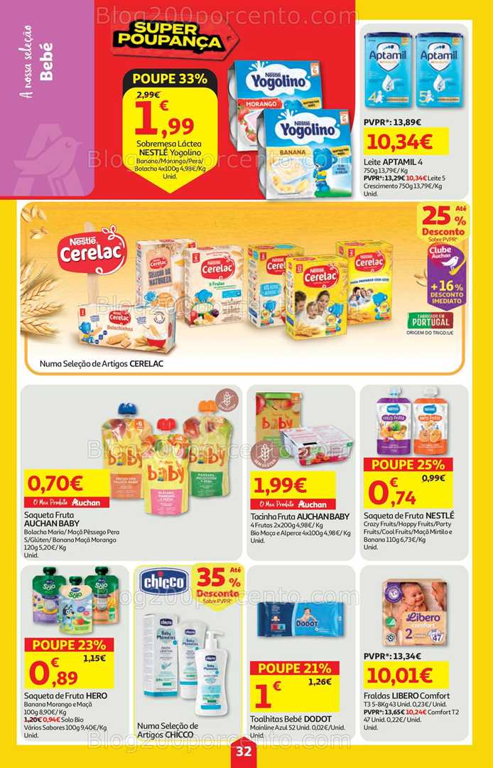 Antevisão Folheto AUCHAN Super Poupança Promoções de 11 a 17 setembro