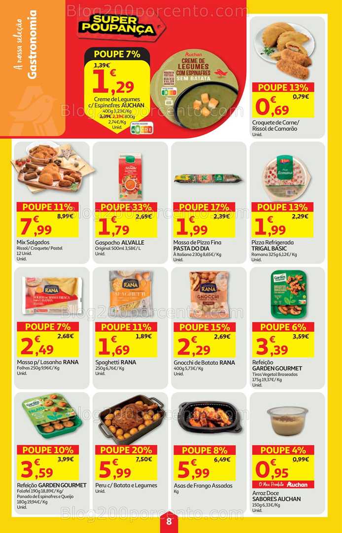 Antevisão Folheto AUCHAN Super Poupança Promoções de 11 a 17 setembro