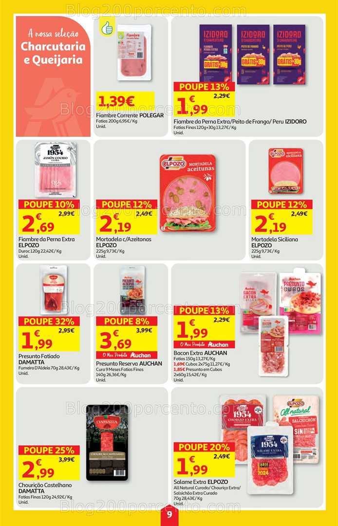 Antevisão Folheto AUCHAN Super Poupança Promoções de 11 a 17 setembro