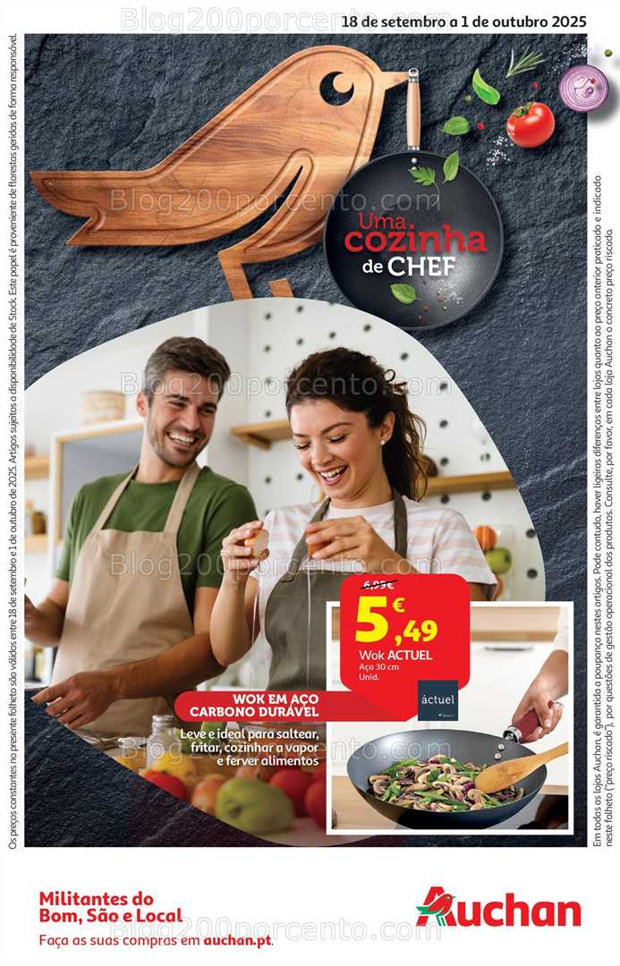 Antevisão Folheto AUCHAN Promoções de 18 setembro a 1 outubro