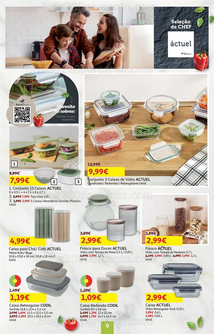Antevisão Folheto AUCHAN Promoções de 18 setembro a 1 outubro