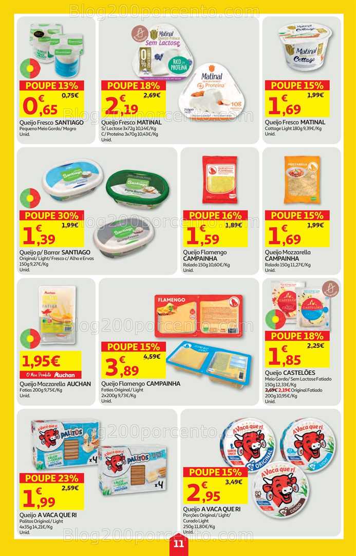 Antevisão Folheto AUCHAN Promoções de 2 a 8 outubro