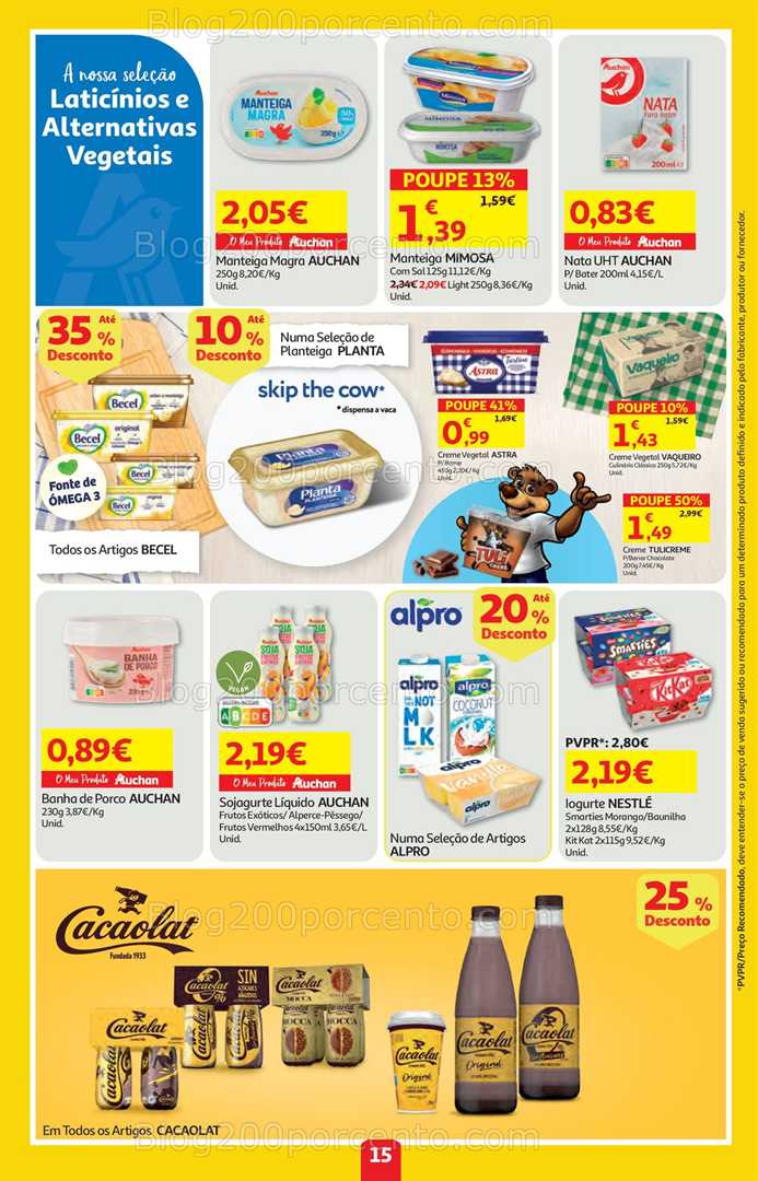 Antevisão Folheto AUCHAN Promoções de 2 a 8 outubro
