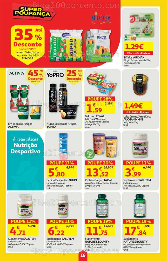 Antevisão Folheto AUCHAN Promoções de 2 a 8 outubro