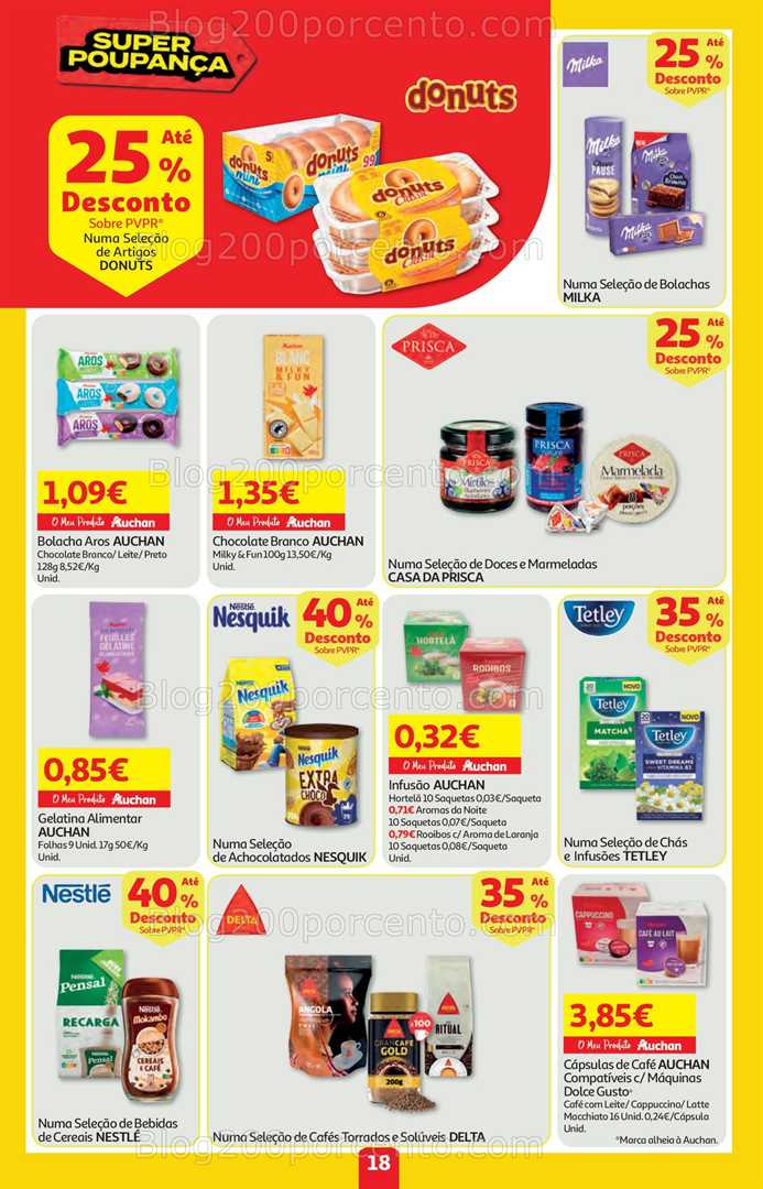 Antevisão Folheto AUCHAN Promoções de 2 a 8 outubro